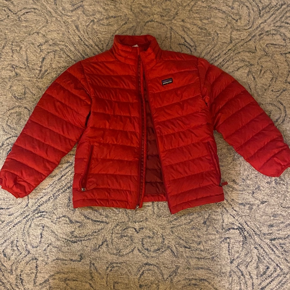 Kids Patagonia Zip Up Puffer
